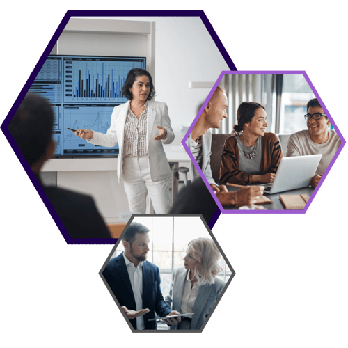 Soft skills hexagon image