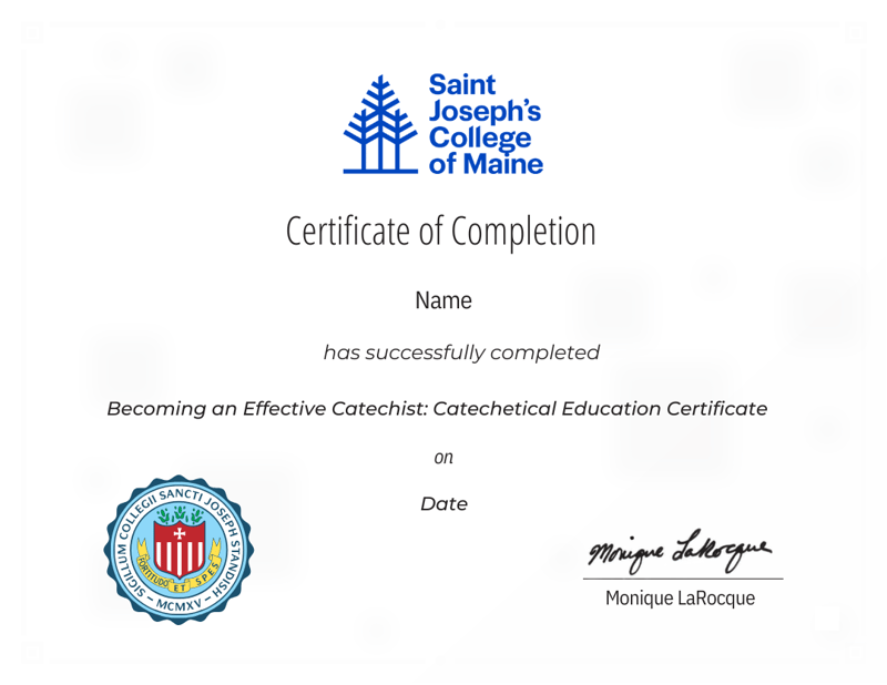 SJC Certificate